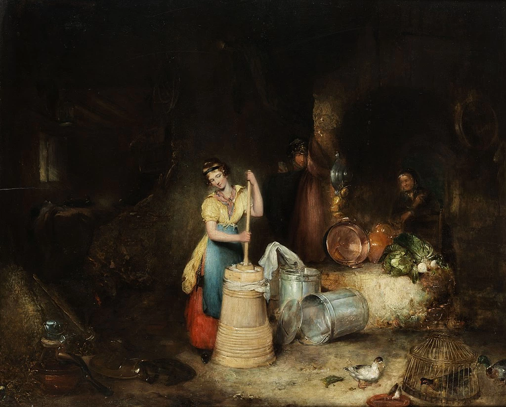  20-Michel Martin Drolling-La consegna segreta della lettera d'amore 